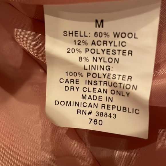 VINTAGE IZZI COLLECTIONS WOOL COAT - Picture 13 of 13